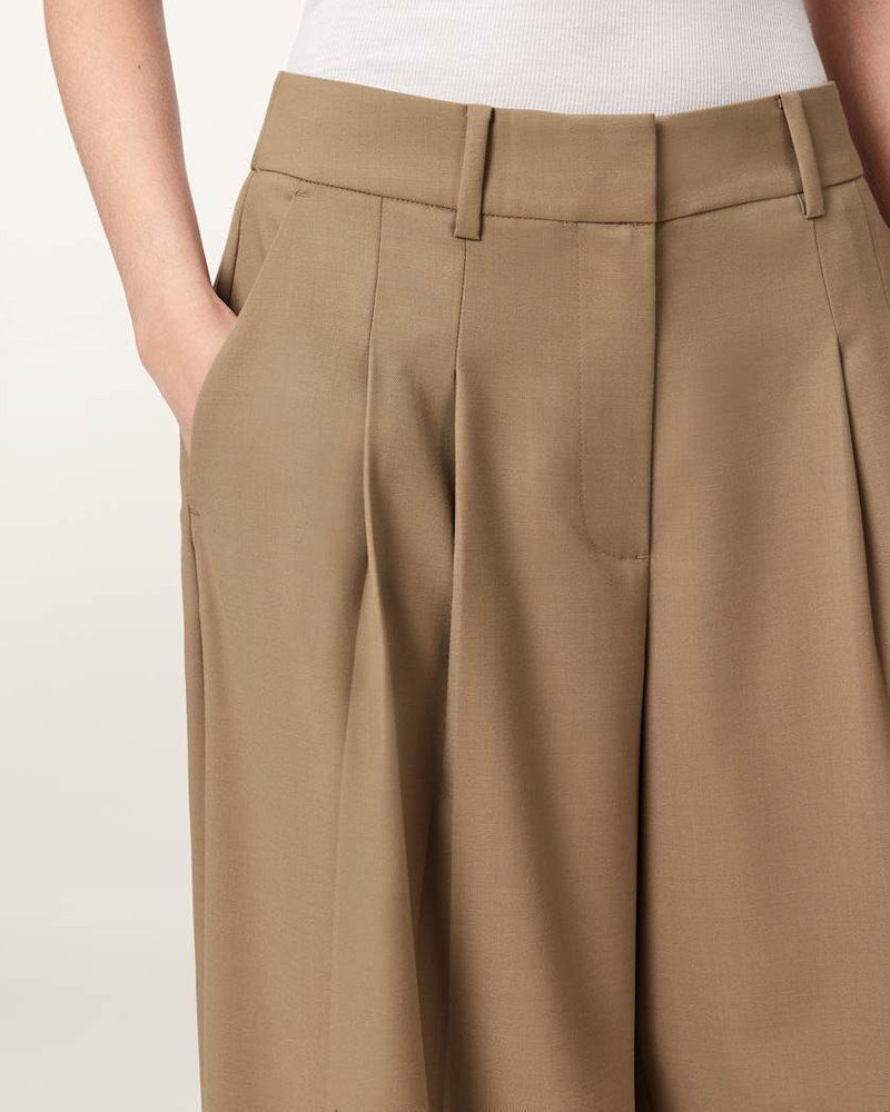 POPPY WIDE LEG PLEATED PANTS 4