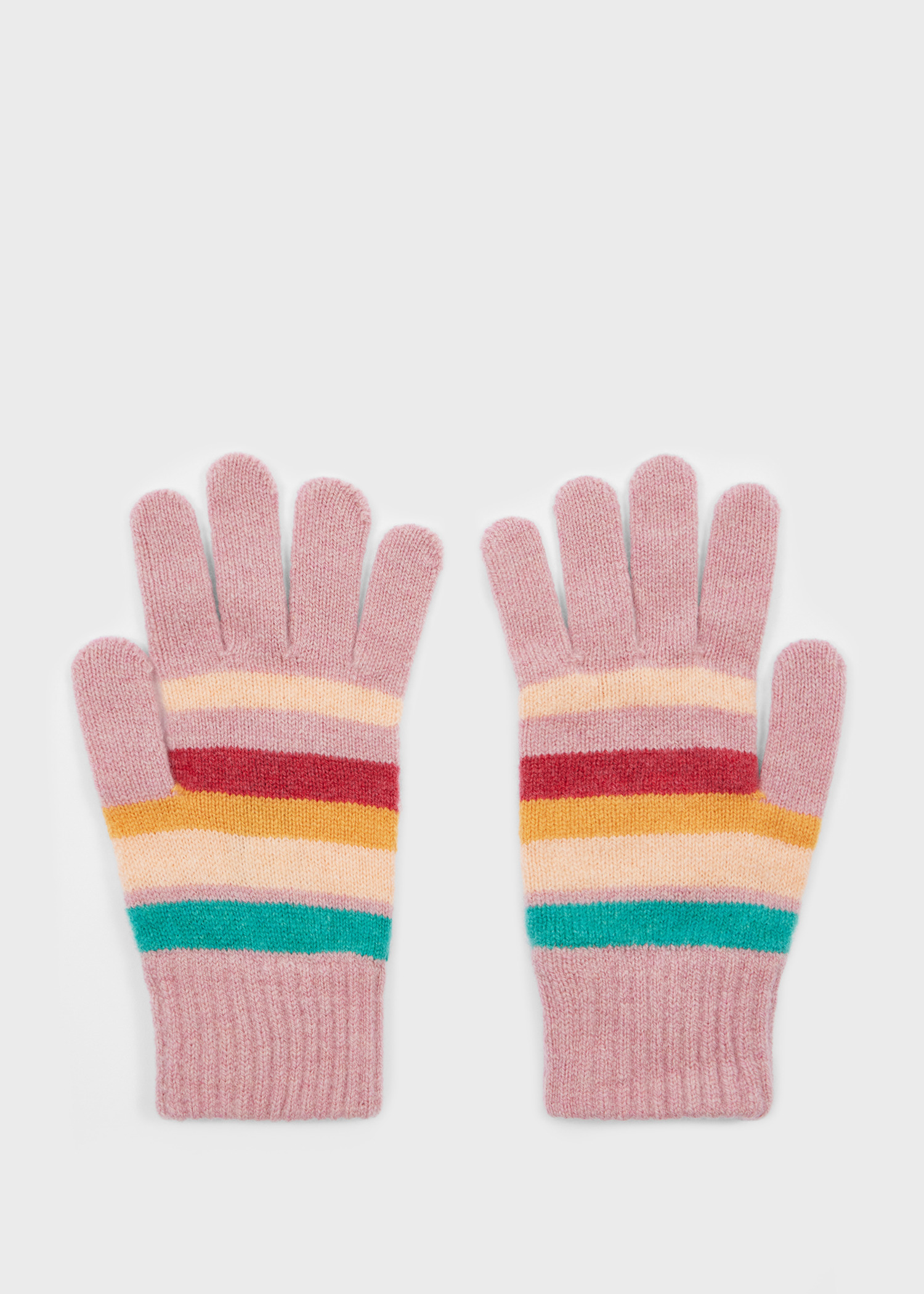 Women's 'Swirl' Knitted Lambswool Beanie, Scarf and Gloves Set - 5