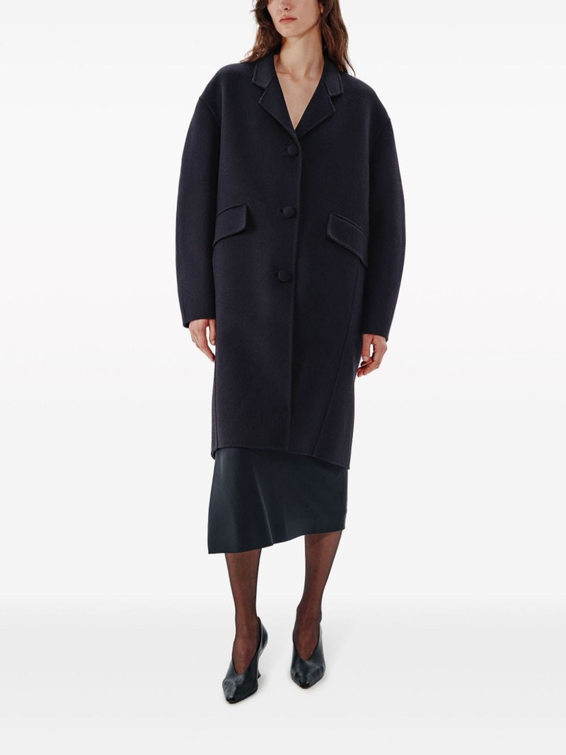 Another Tomorrow wool cocoon coat outlook