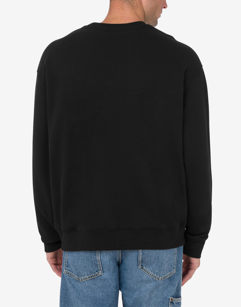 Moschino SWEATSHIRT LAUREL CROWN EMBROIDERY outlook
