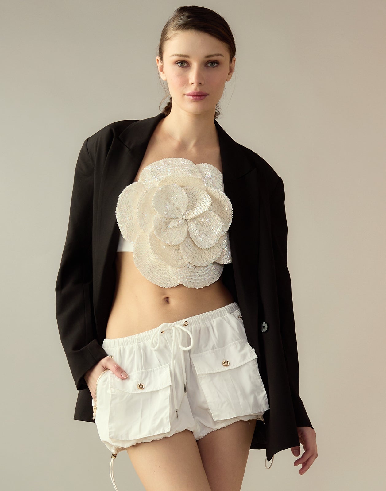 Nylon Cargo Shorts - 3