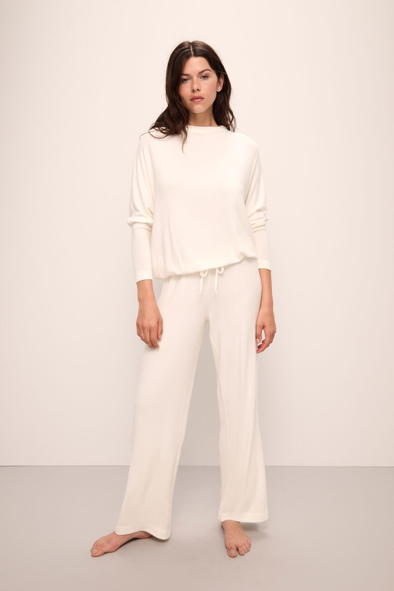 eberjey Cozy Time Mock Neck Pullover outlook