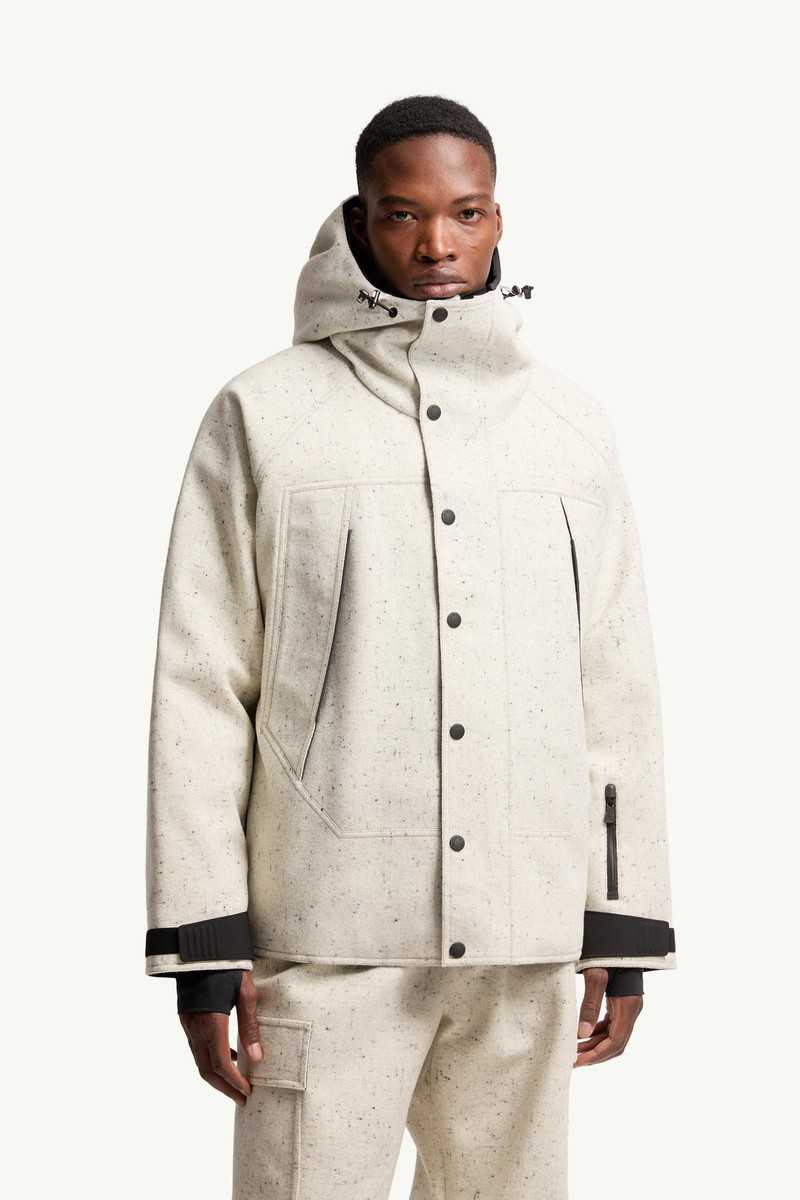Marnaz Technical Wool Hooded Insulated Ski Jacket 4