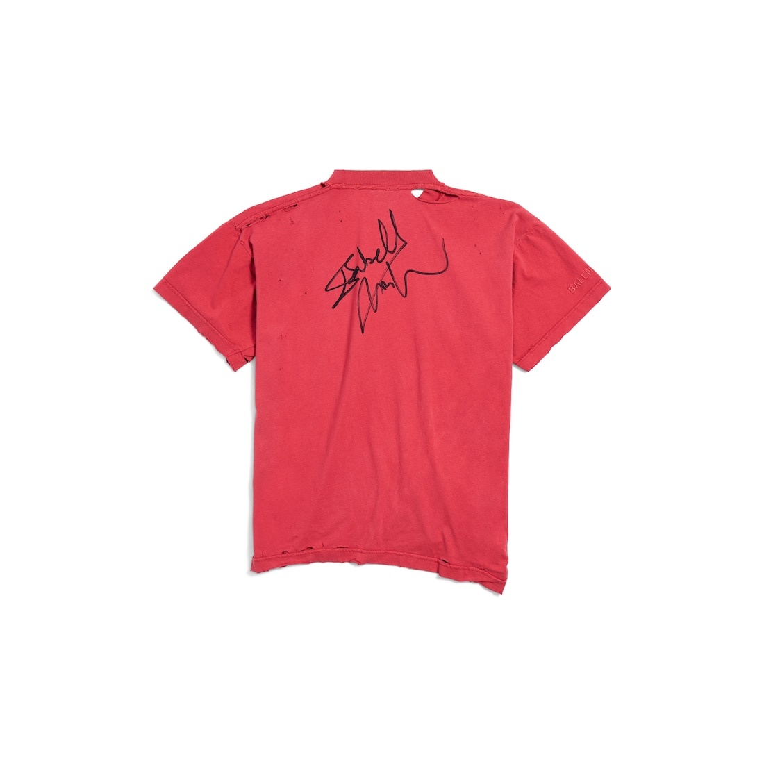 Isabelle Boxy T-shirt in Faded Red - 7