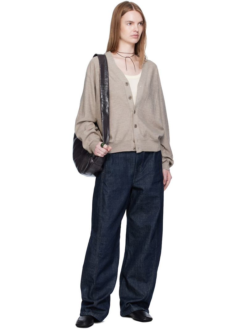 Lemaire Blue Twisted Belted Jeans outlook