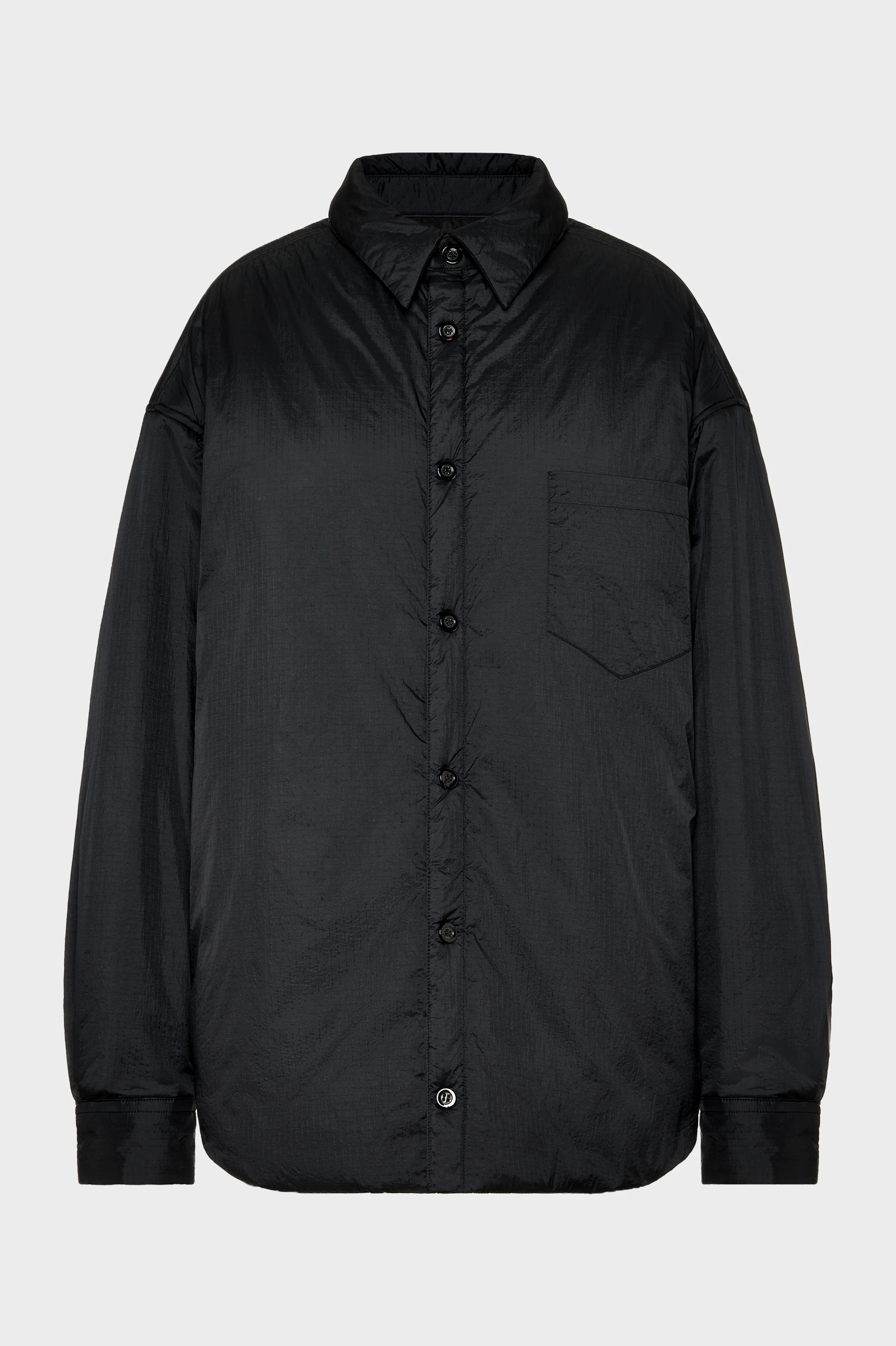 Padded Shirt Jacket - 1