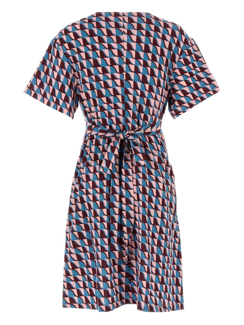 WEEKEND Max Mara Lucas geometric-print dress outlook