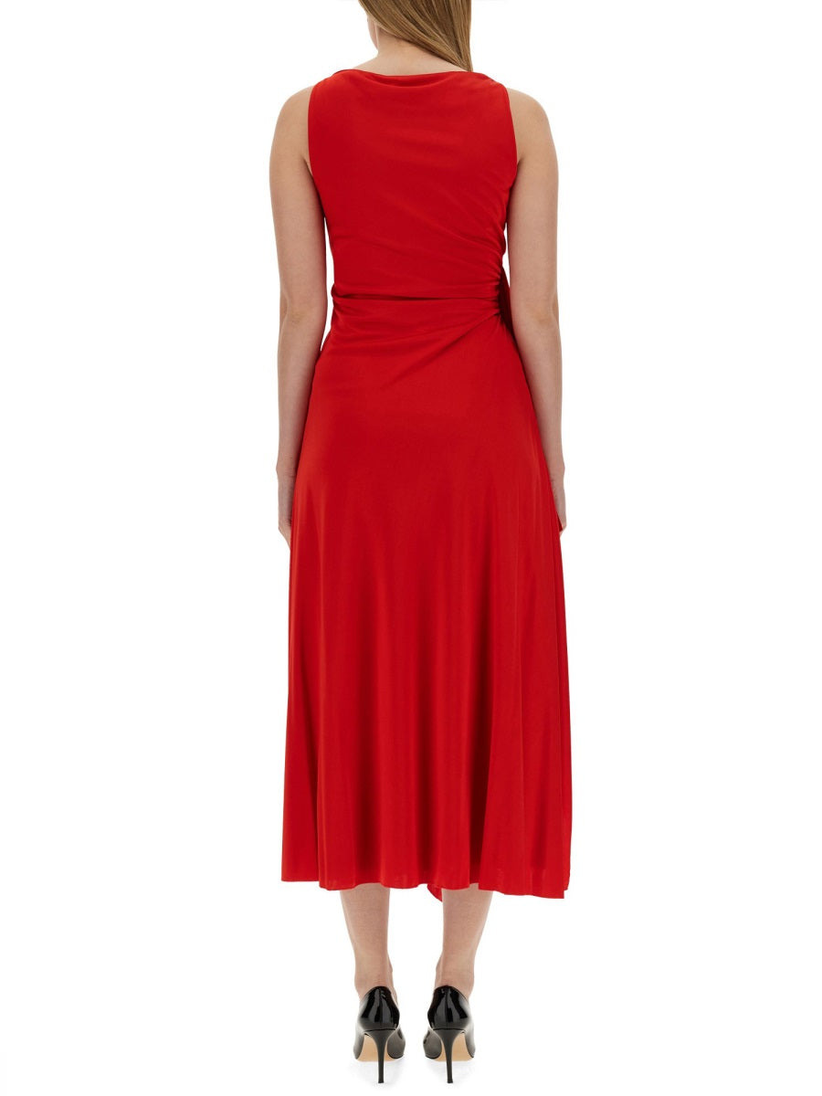 Lanvin Women Dress With Drape - 4