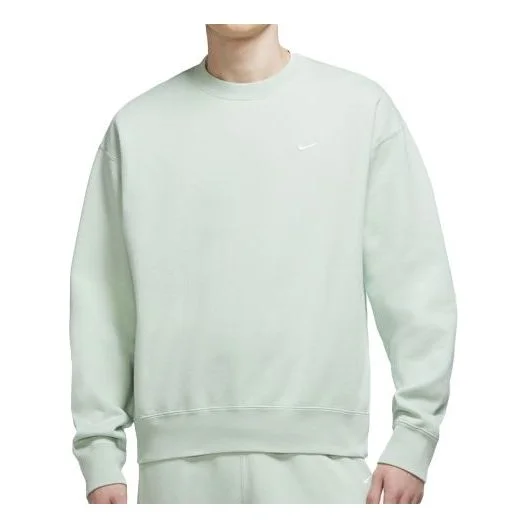 Nike 실험실 Nrg Fleece 승무원 둥근 목 Pullover 빛 파랑 DA2252-321 - 1