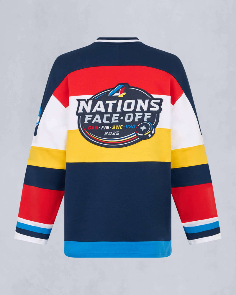 MOOSE KNUCKLES X NHL 4 NATIONS FACE-OFF JERSEY 6