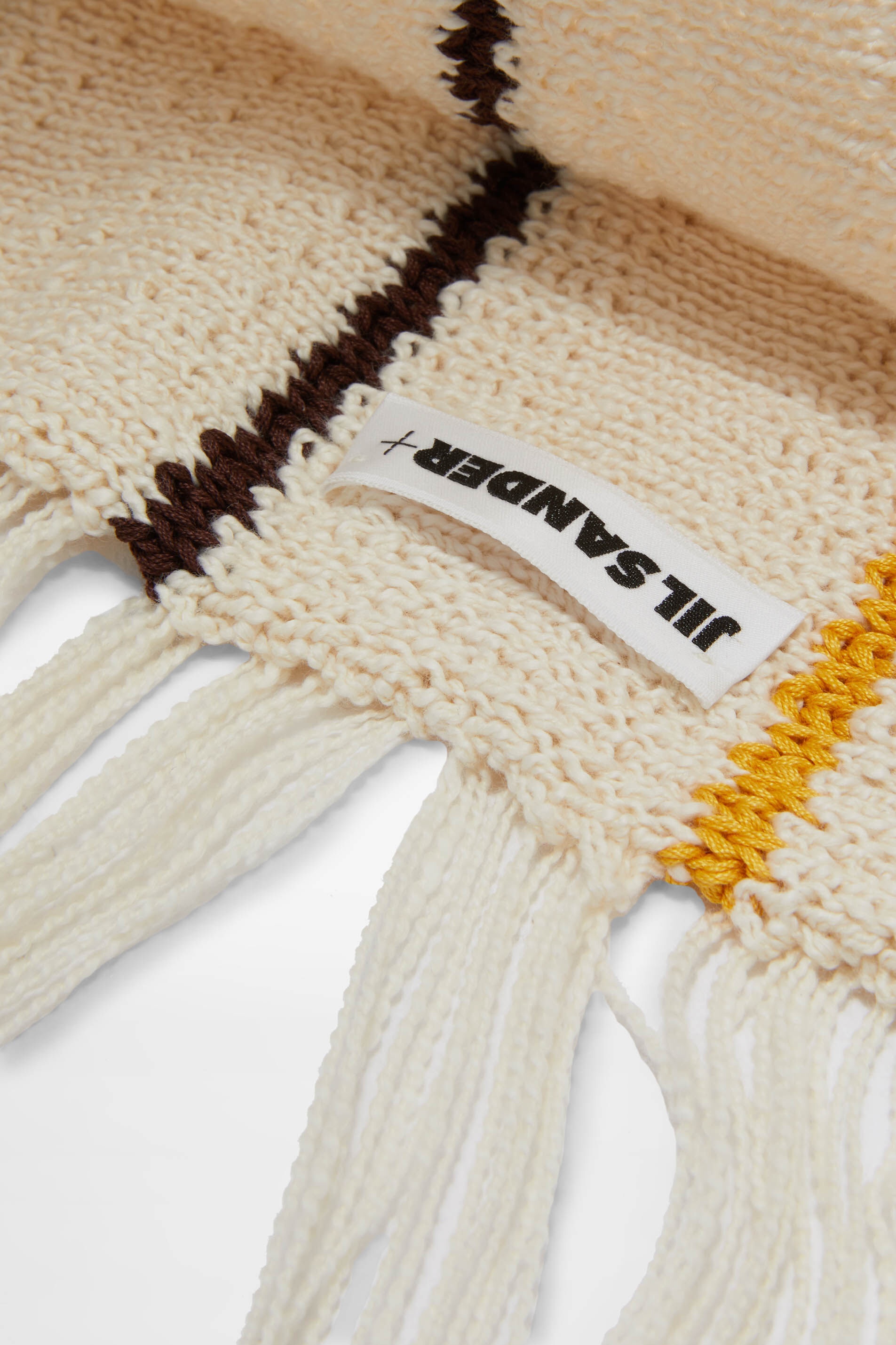 Striped Knit Bag - 3