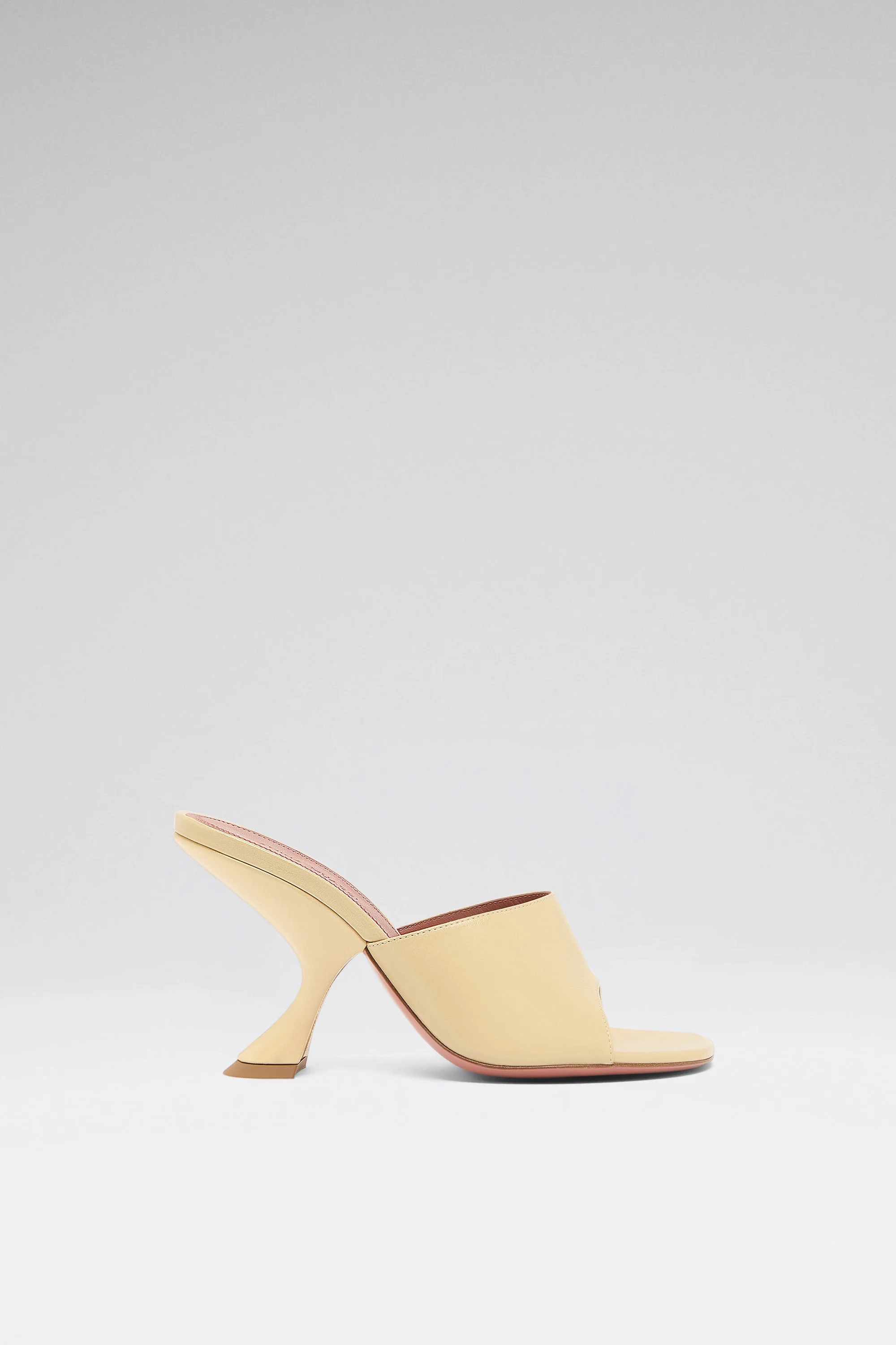 TAYLOR SLIPPER 90 SAND CRACKLE NAPPA - 1