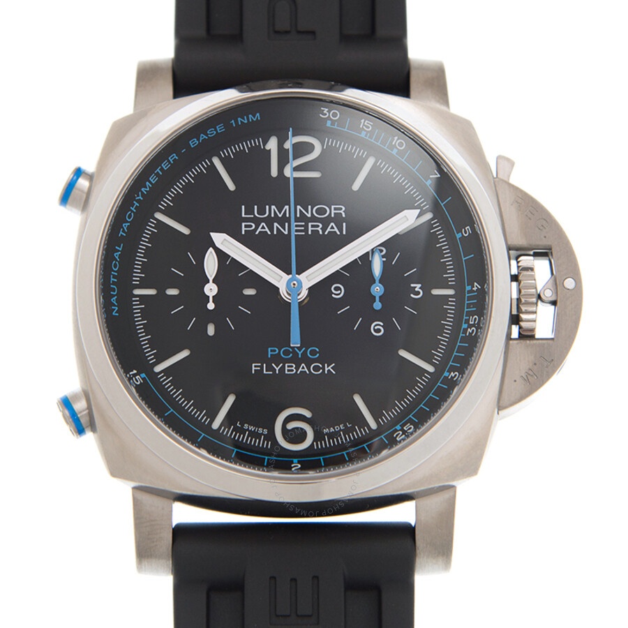 Panerai Luminor 1950 PCYC Flyback Chronograph Automatic Black Dial Men's Watch PAM00764 - 2