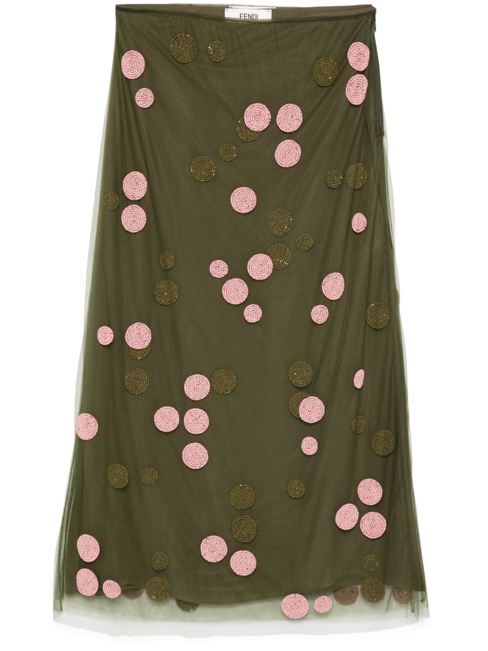 polka-dot tulle skirt - 1