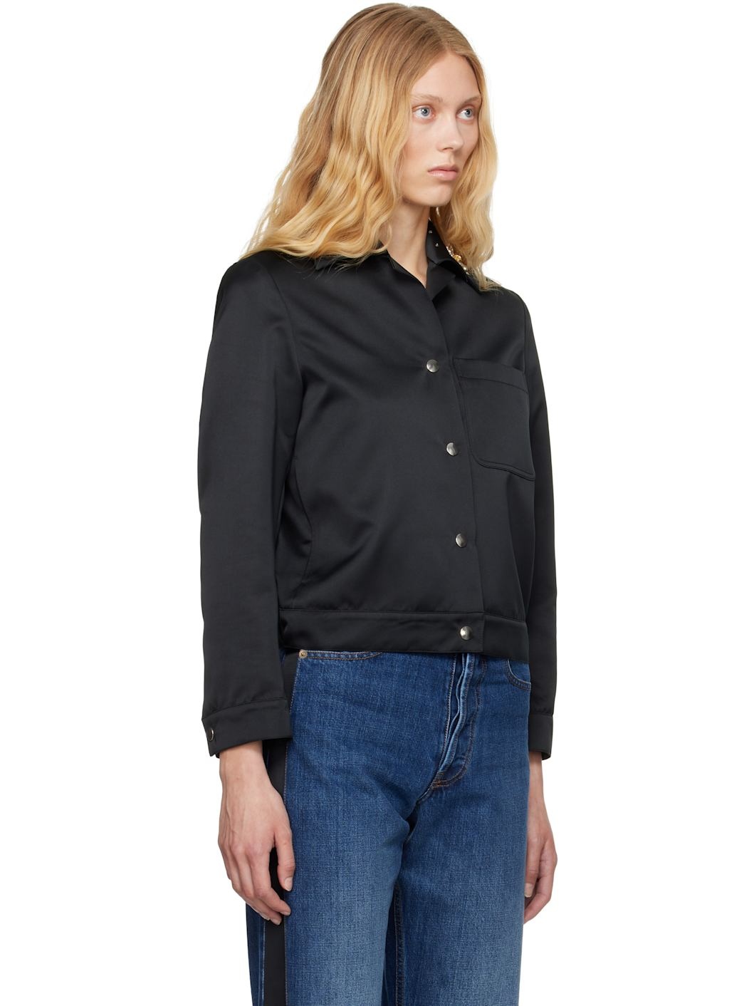 Black 'The Flora' Jacket - 2