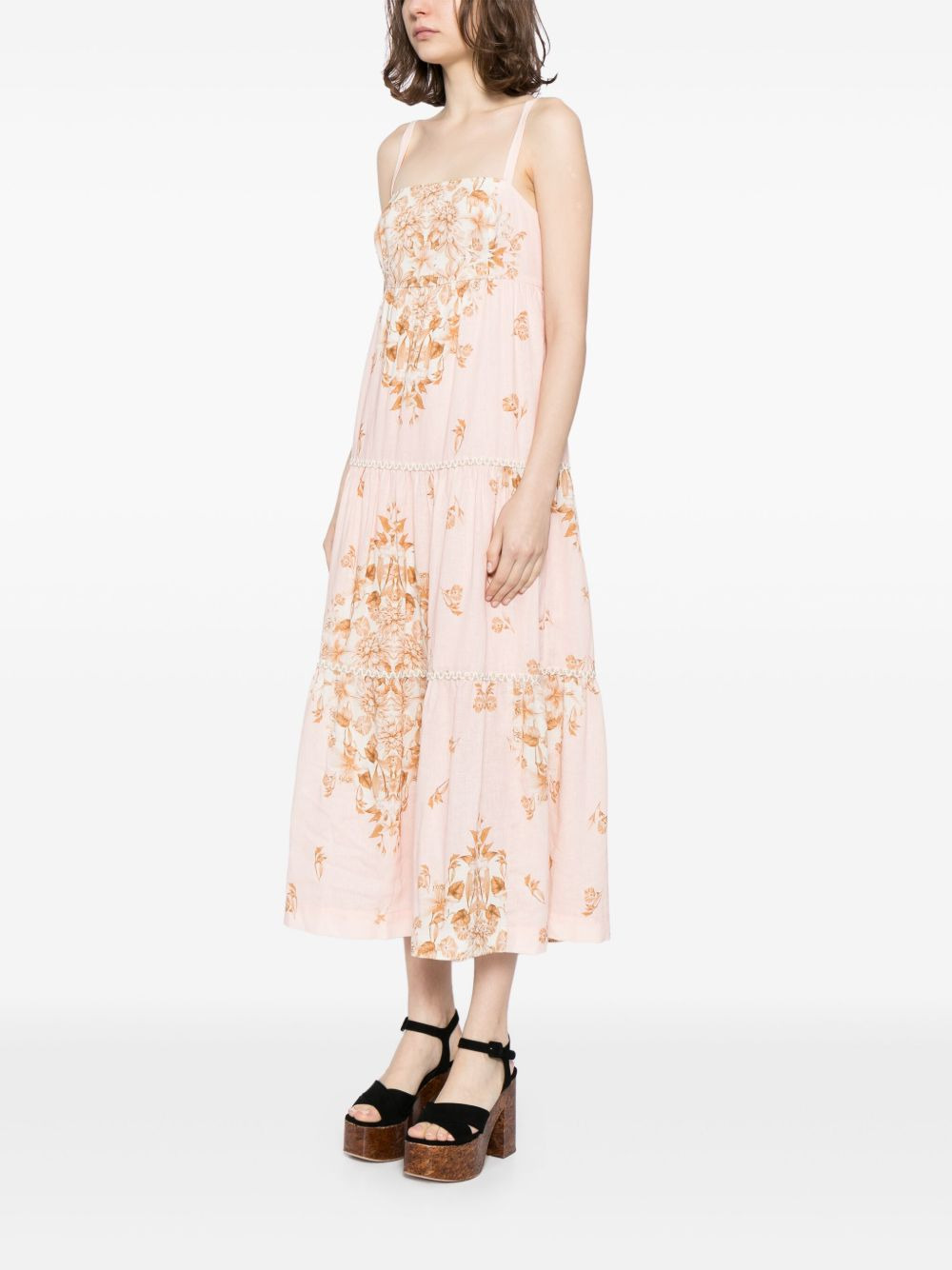 Giorno floral-print dress - 3