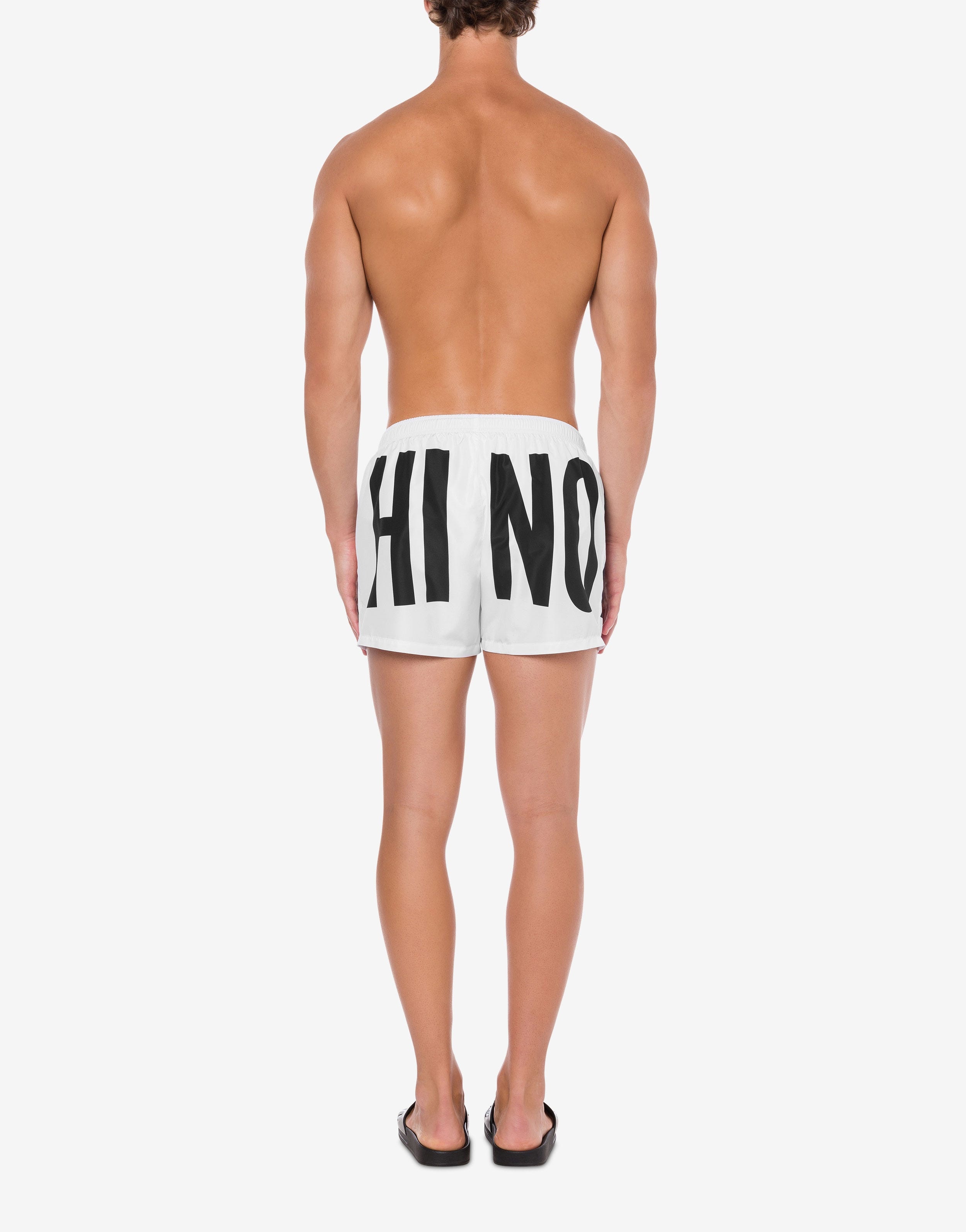 MAXI LOGO NYLON SWIM TRUNKS - 3