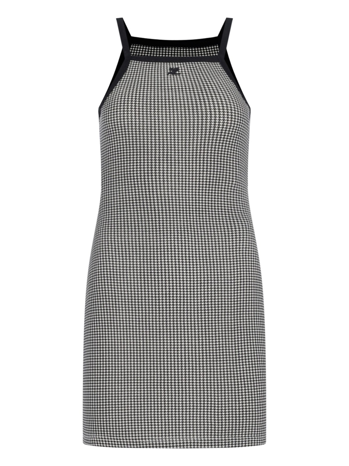 HOUNDSTOOTH MINI DRESS - 1