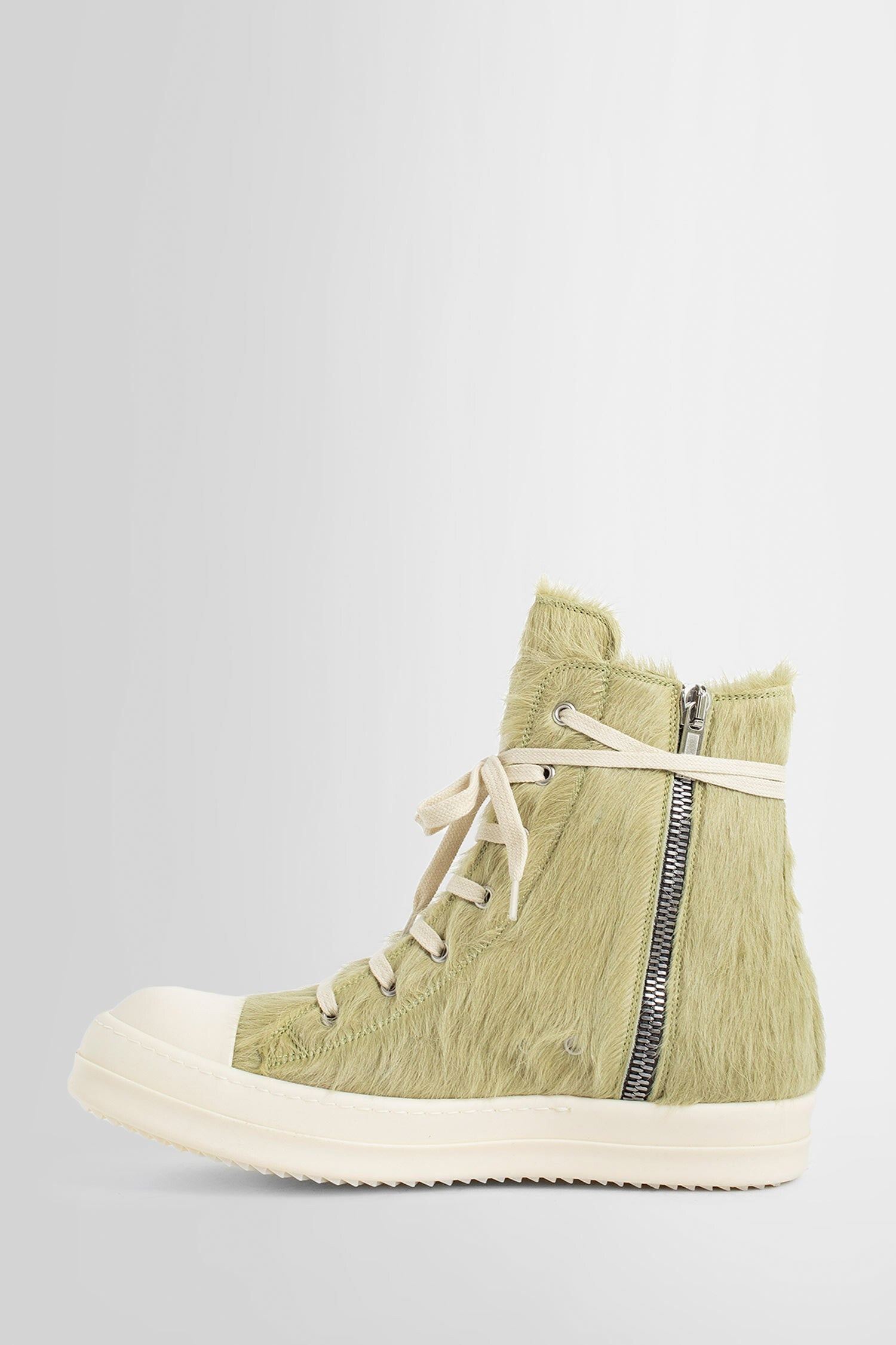 RICK OWENS MAN YELLOW SNEAKERS - 4