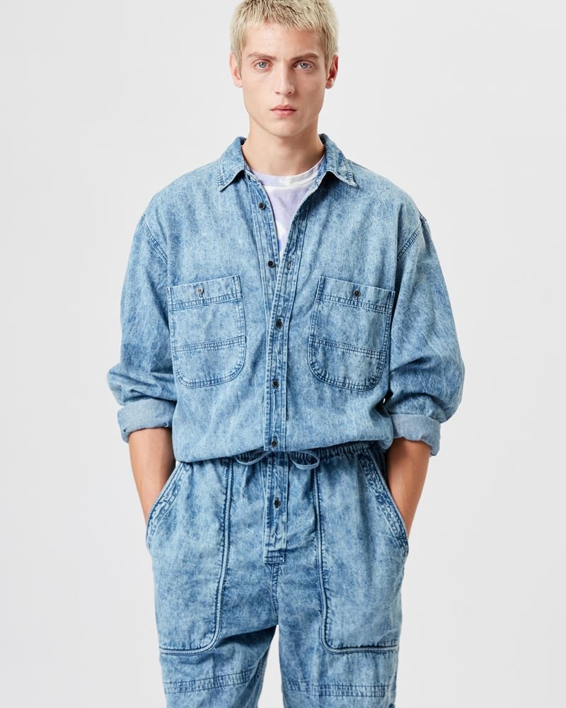 VYNS CHAMBRAY JUMPSUIT - 4