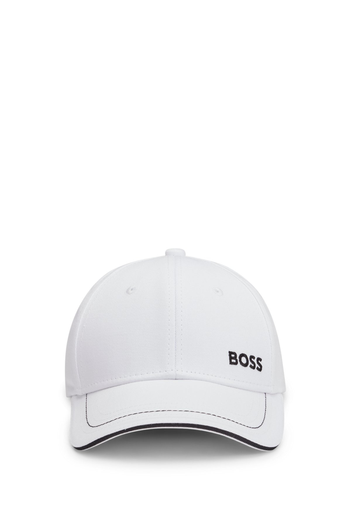 COTTON-TWILL CAP WITH EMBROIDERED LOGO AND METAL BUCKLE - 2