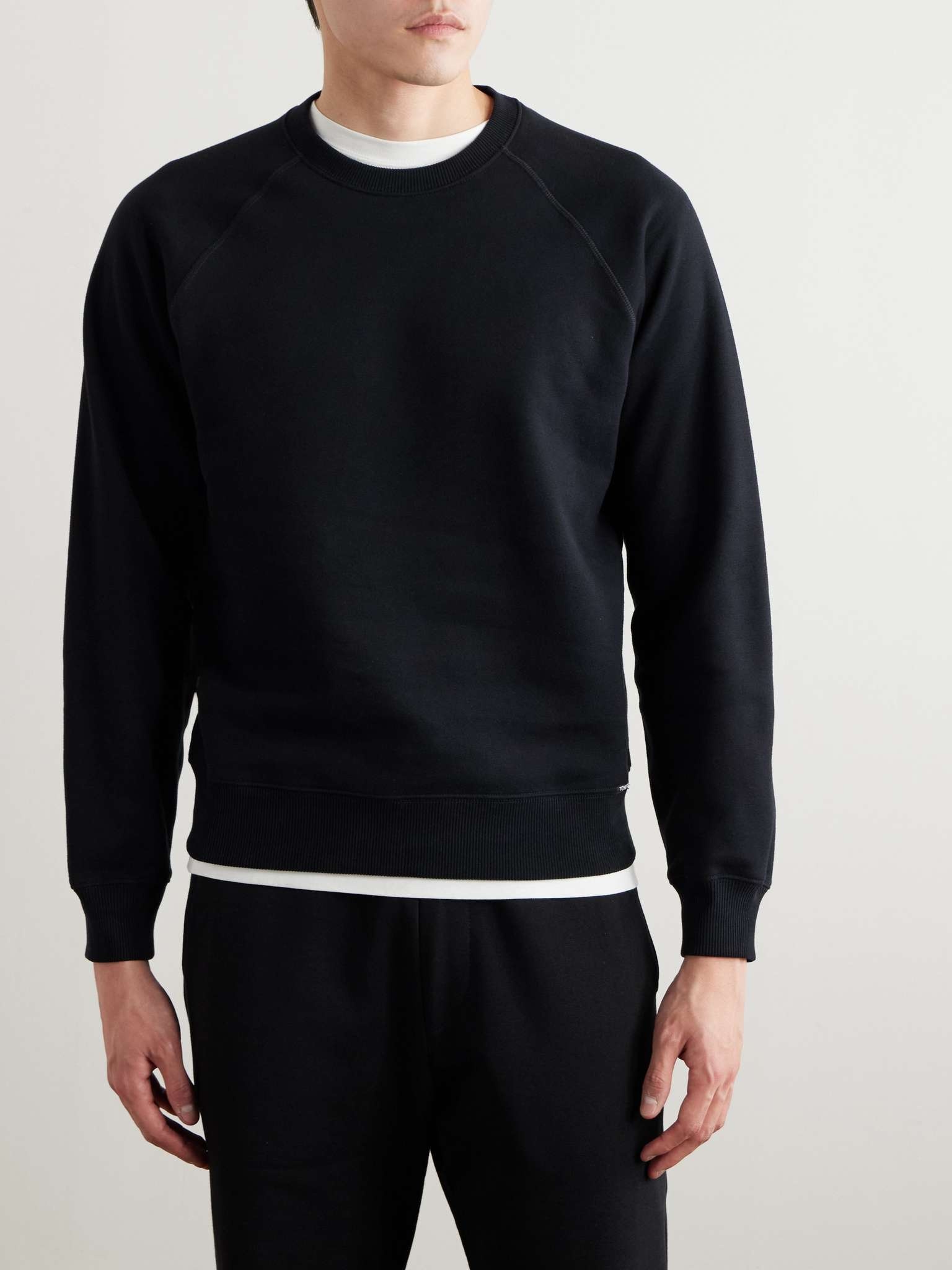 Cotton-Blend Jersey Sweatshirt - 3