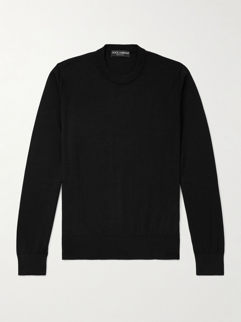 Cashmere Sweater Black 1