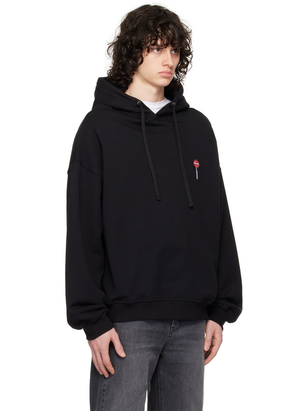 Black Patch Hoodie - 2