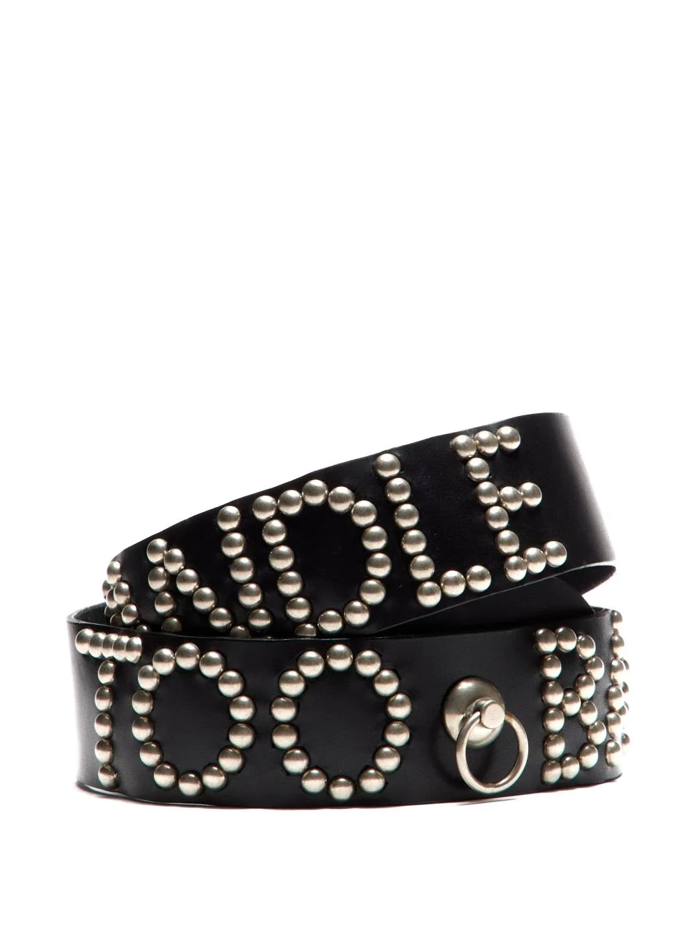 studded-embellishment belt - 1