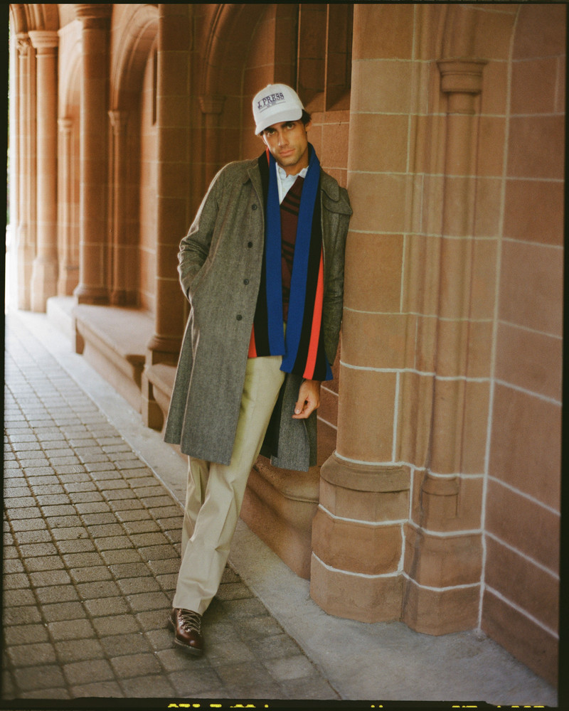 GREY BARLEYCORN BRITISH TWEED BALMACAAN 7