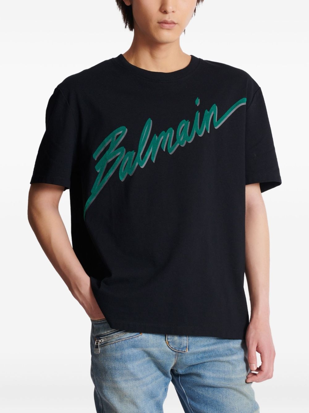 logo-print T-shirt - 5