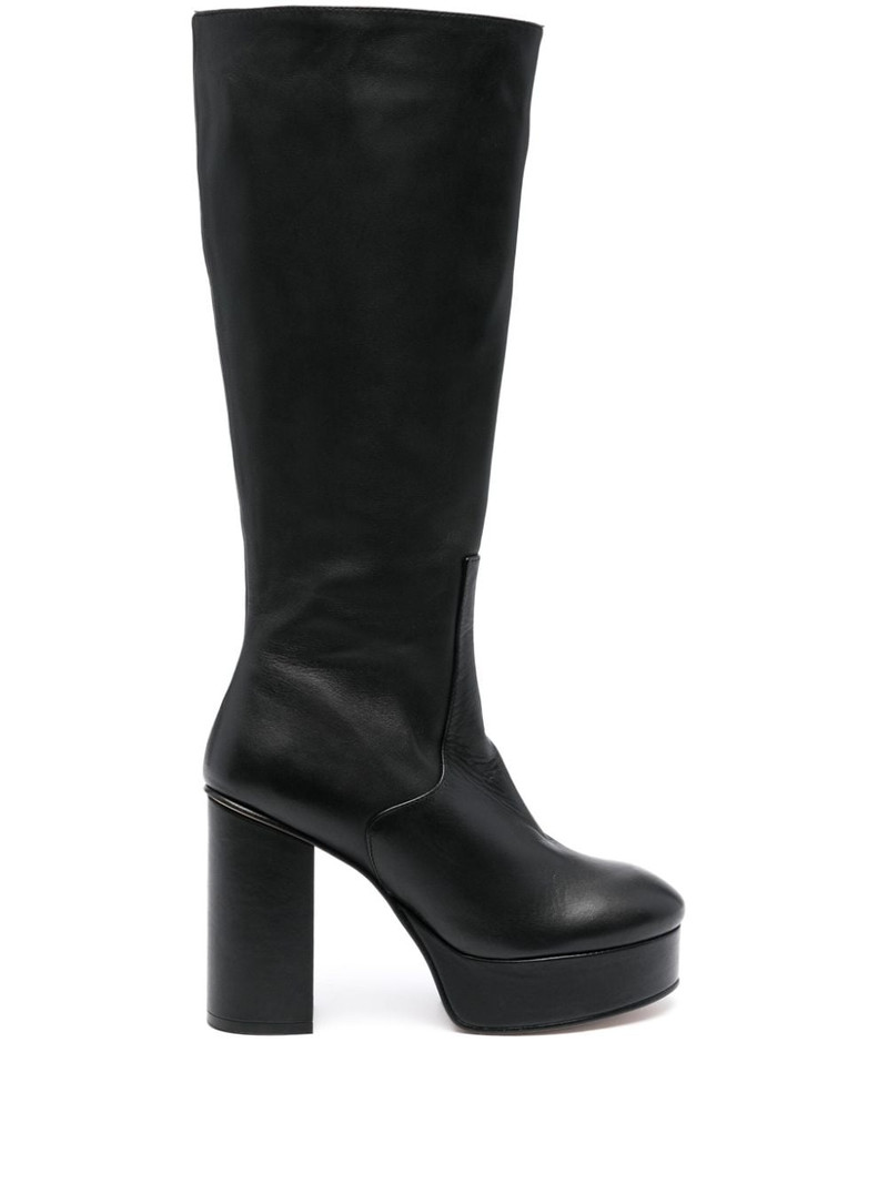 Joanna 115mm leather boots 1