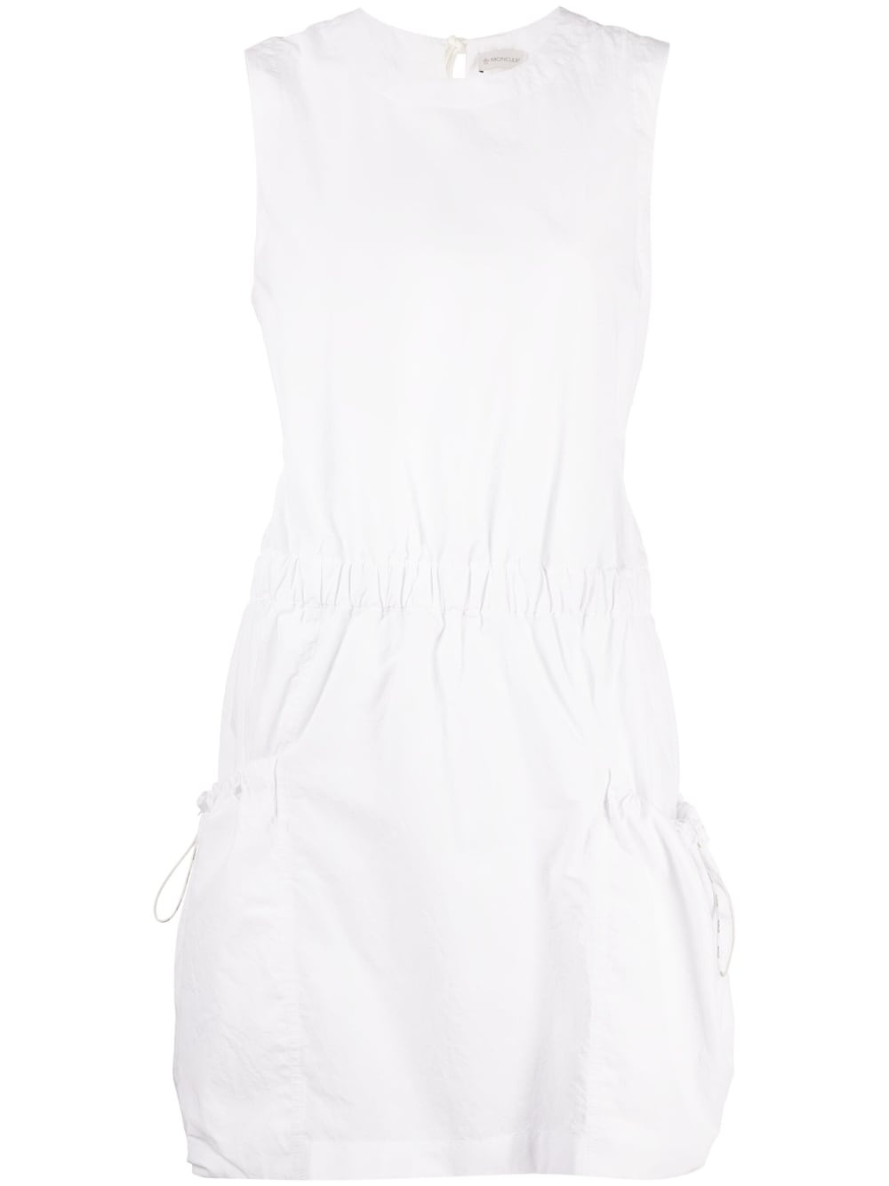 sleeveless cotton mini dress - 1