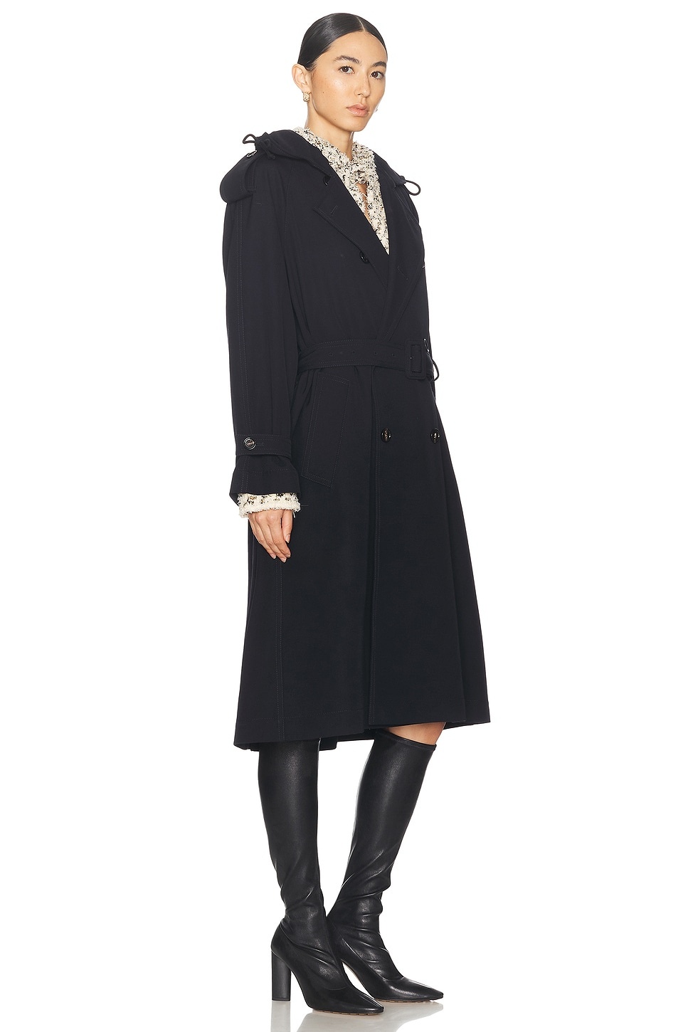 Wool Trench Coat - 2
