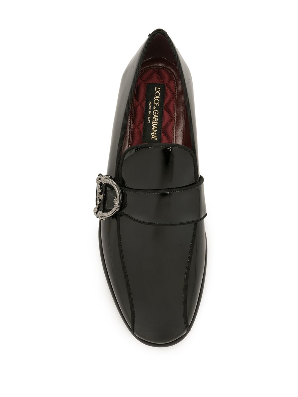 baroque DG logo loafers - 4