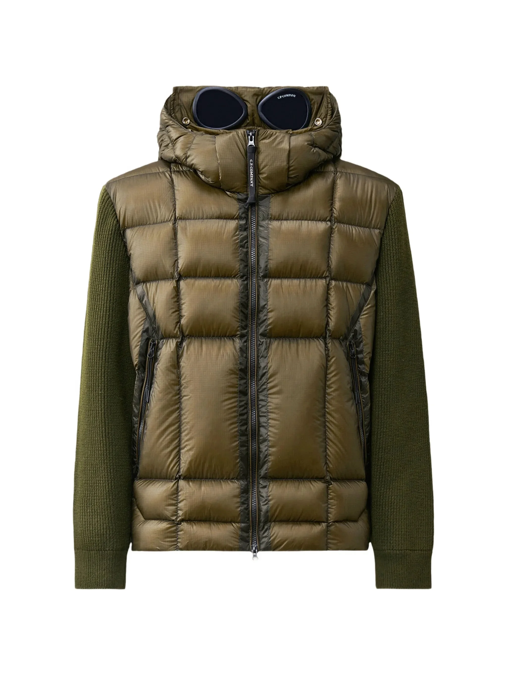 GOGGLE HOOD PADDED JACKET - 1