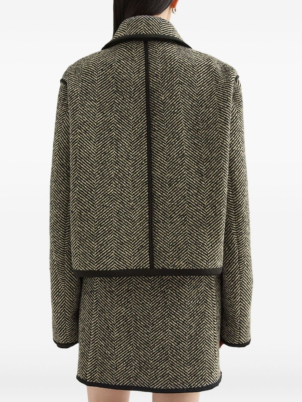 herringbone jacket - 4