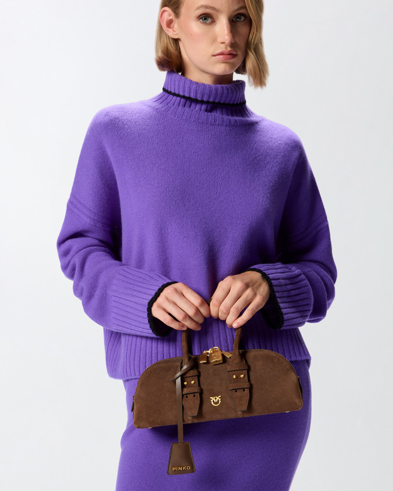 SMALL BAGUETTE ESCAPE BAG IN LEATHER 5