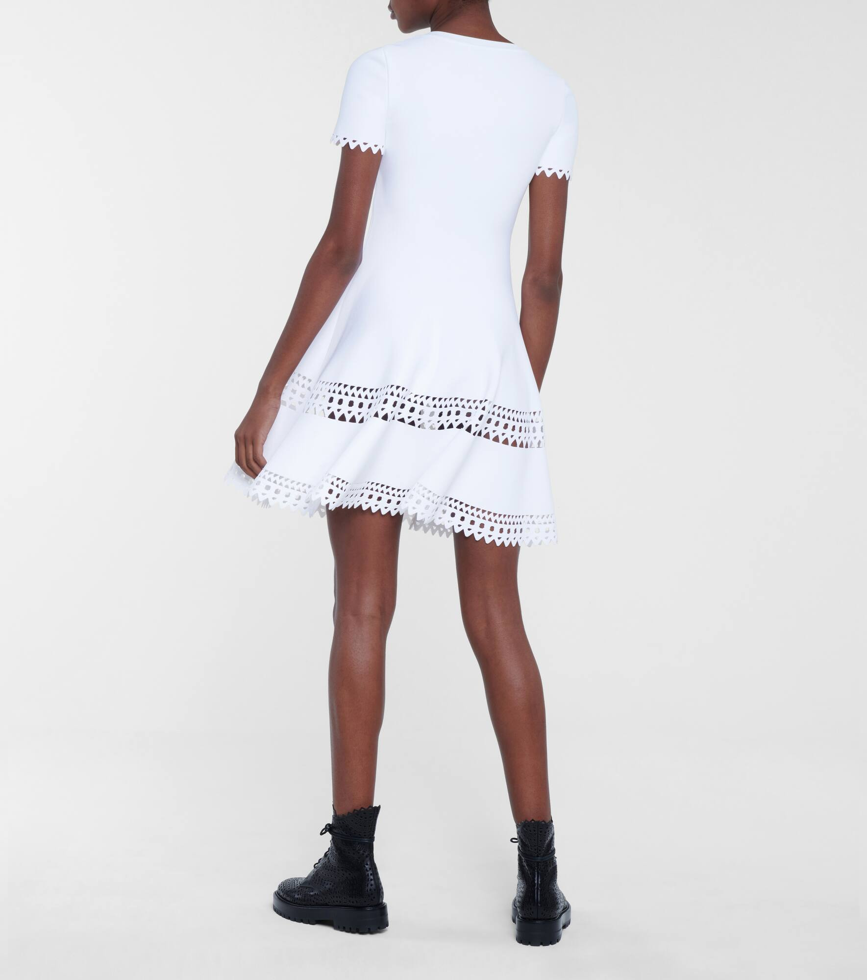 Alaïa Edition 2016 stretch-jersey minidress - 3