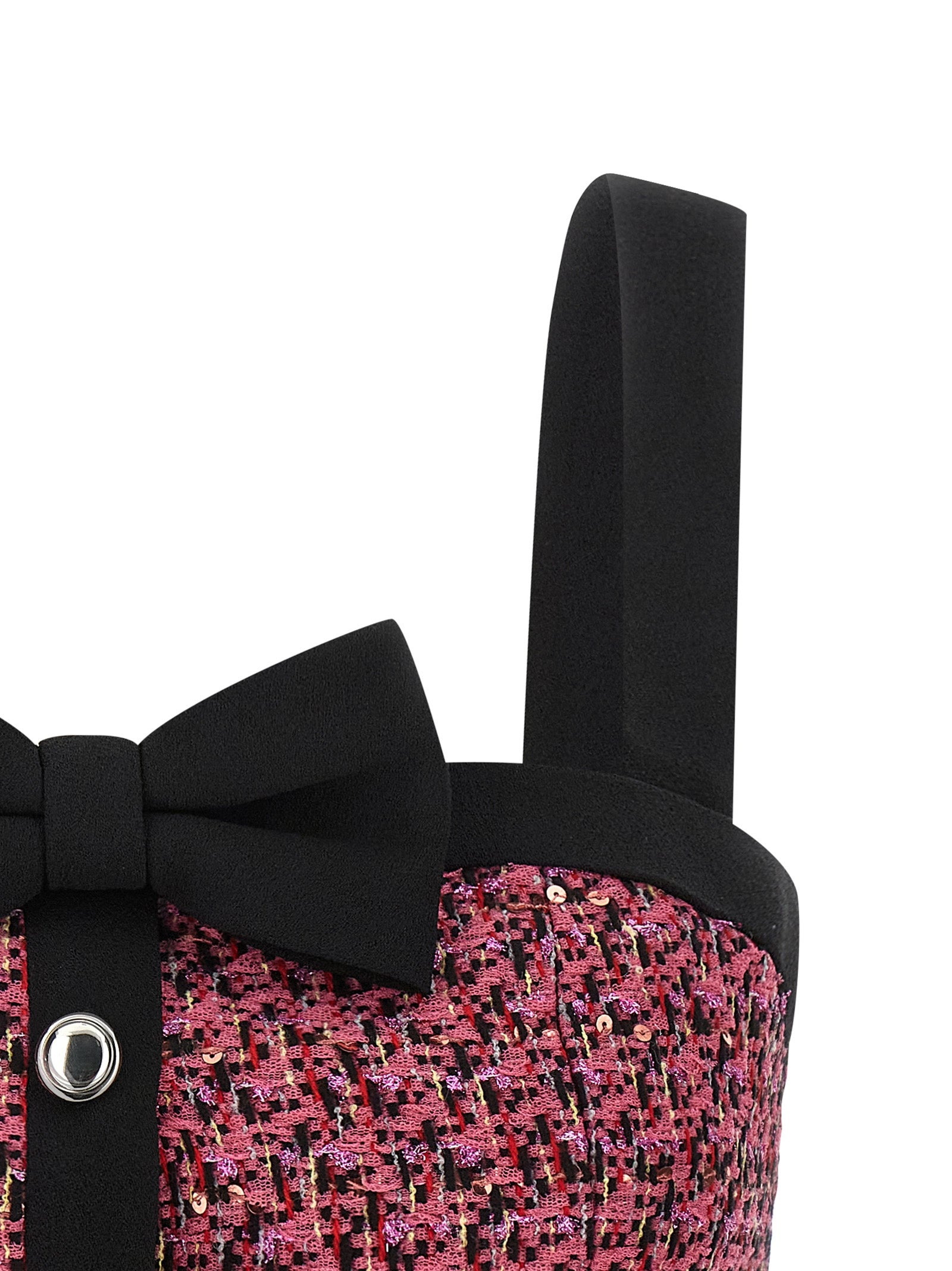 Tweed Top Tops Pink - 3
