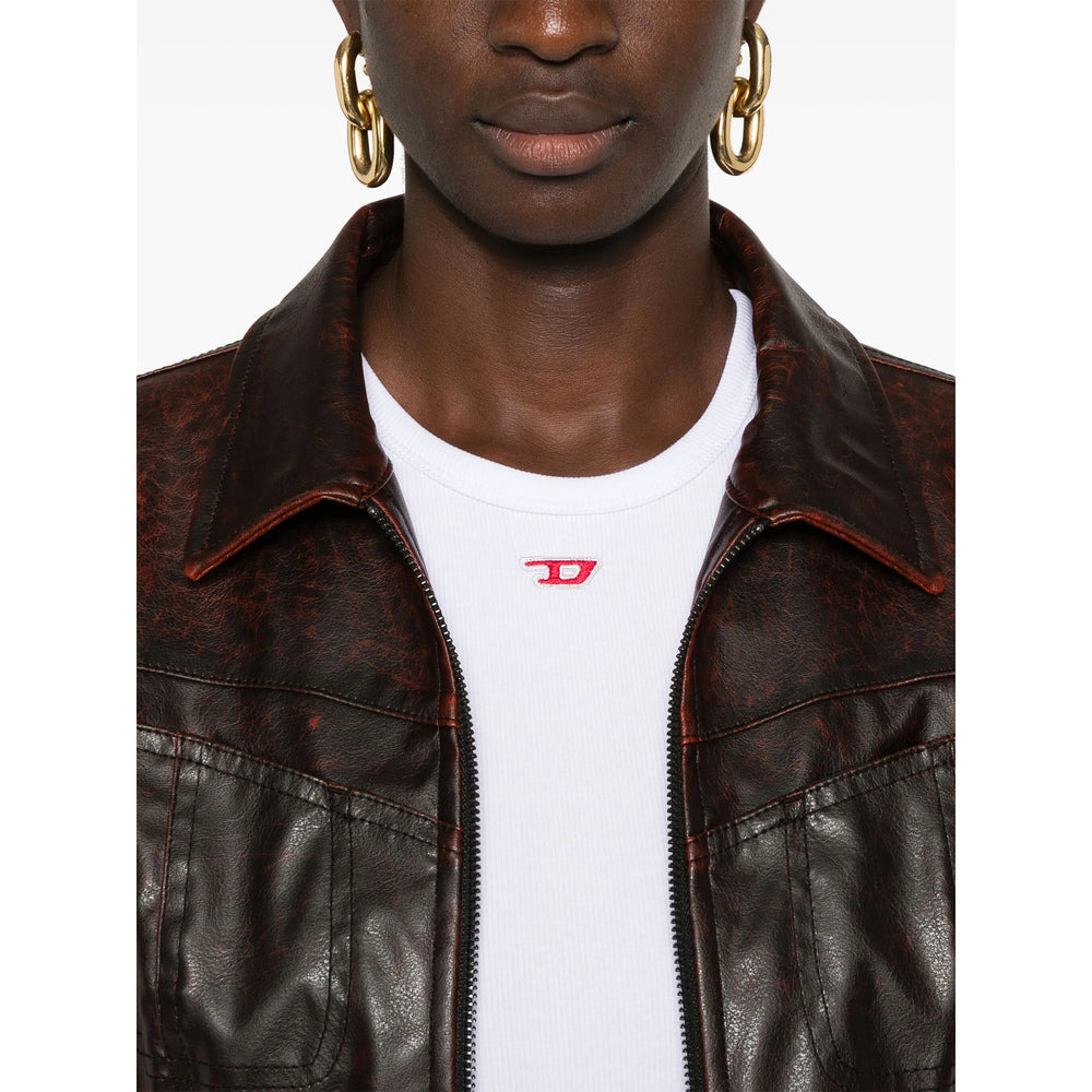Diesel White Tops - T-Shirts & Jerseys Women - 2