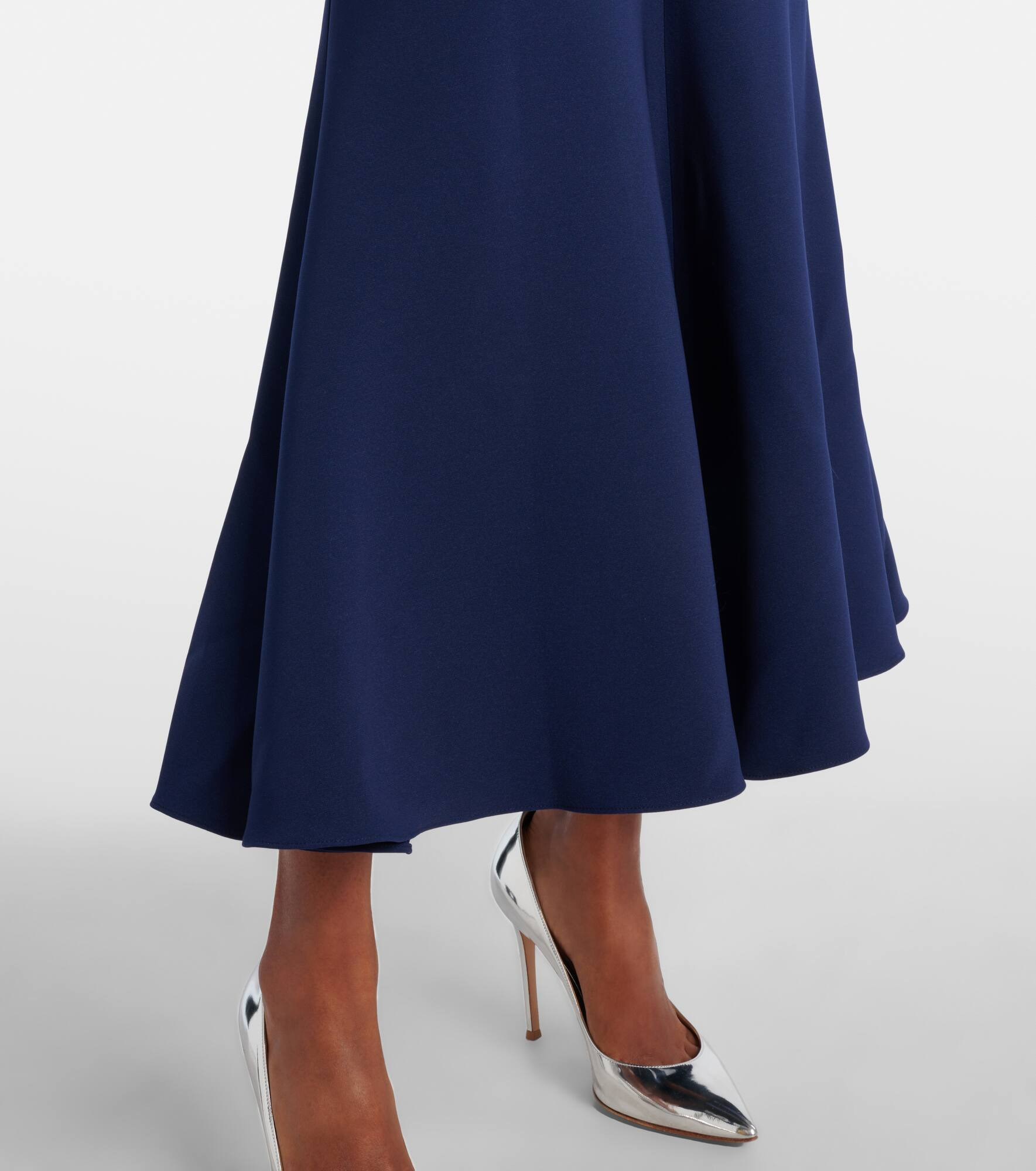 Crêpe maxi dress - 5