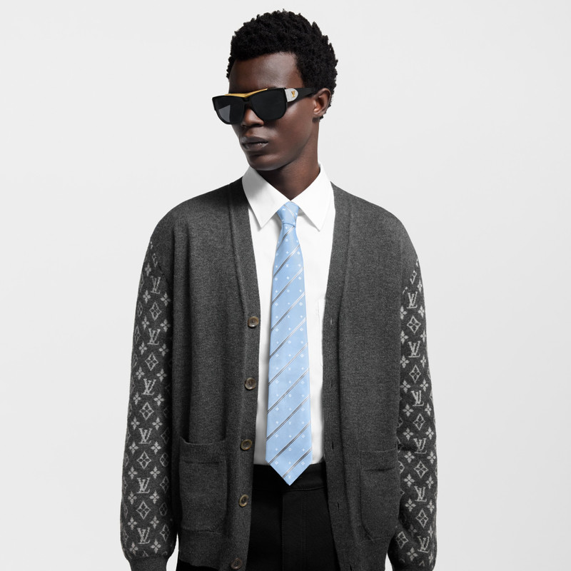 Monogram Stripes Tie 5