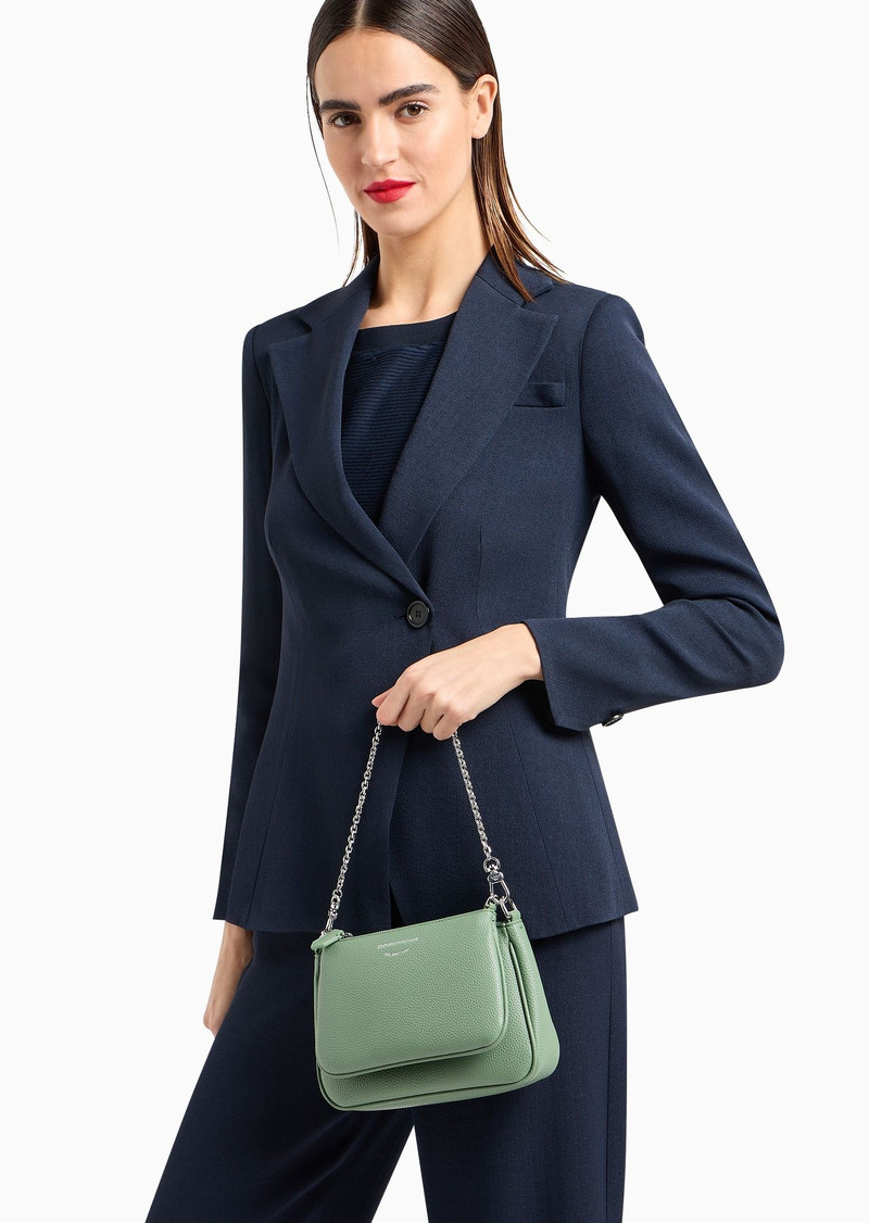 Deer-print double mini bag with shoulder strap 6