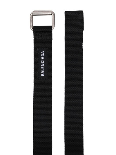 BALENCIAGA Army logo-patch belt outlook