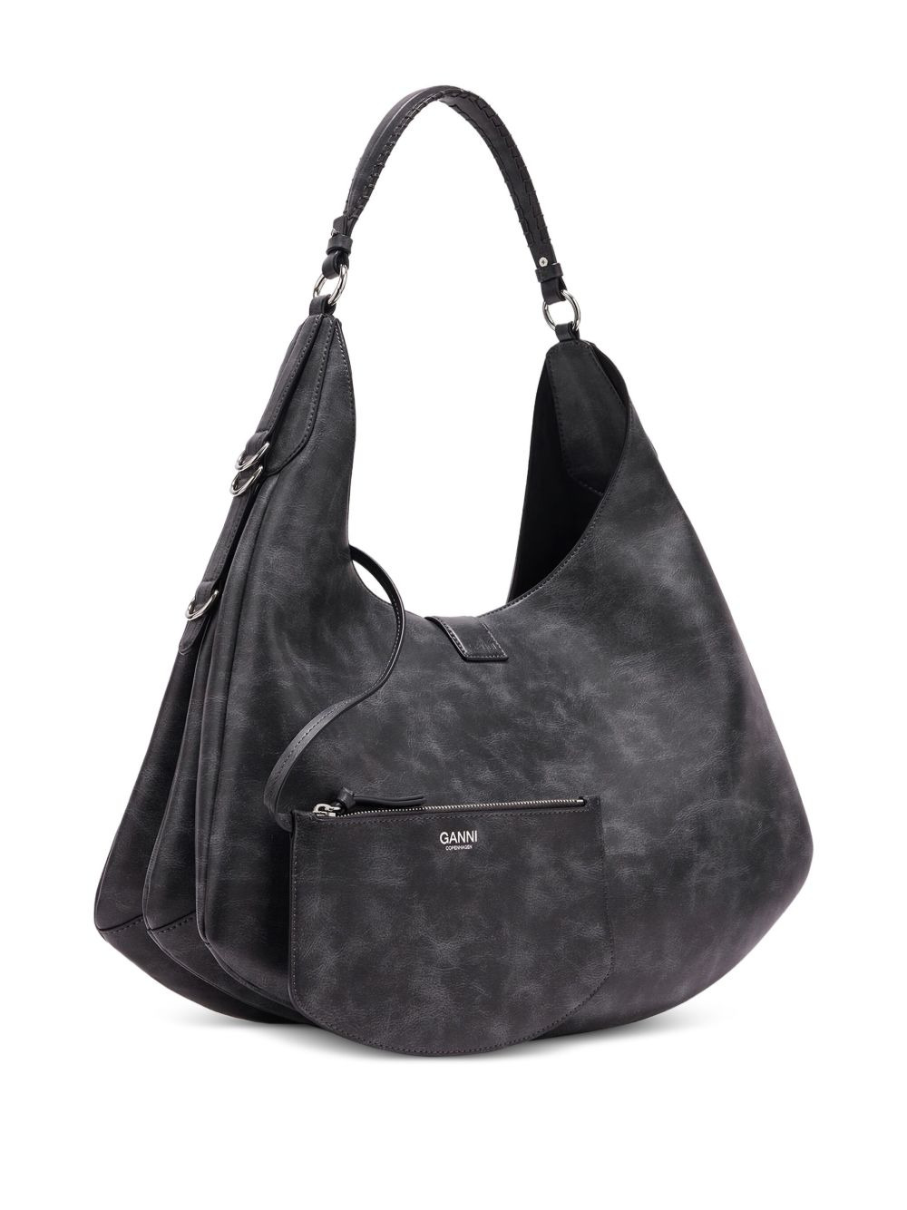 small Kat flower-buckle shoulder bag - 3