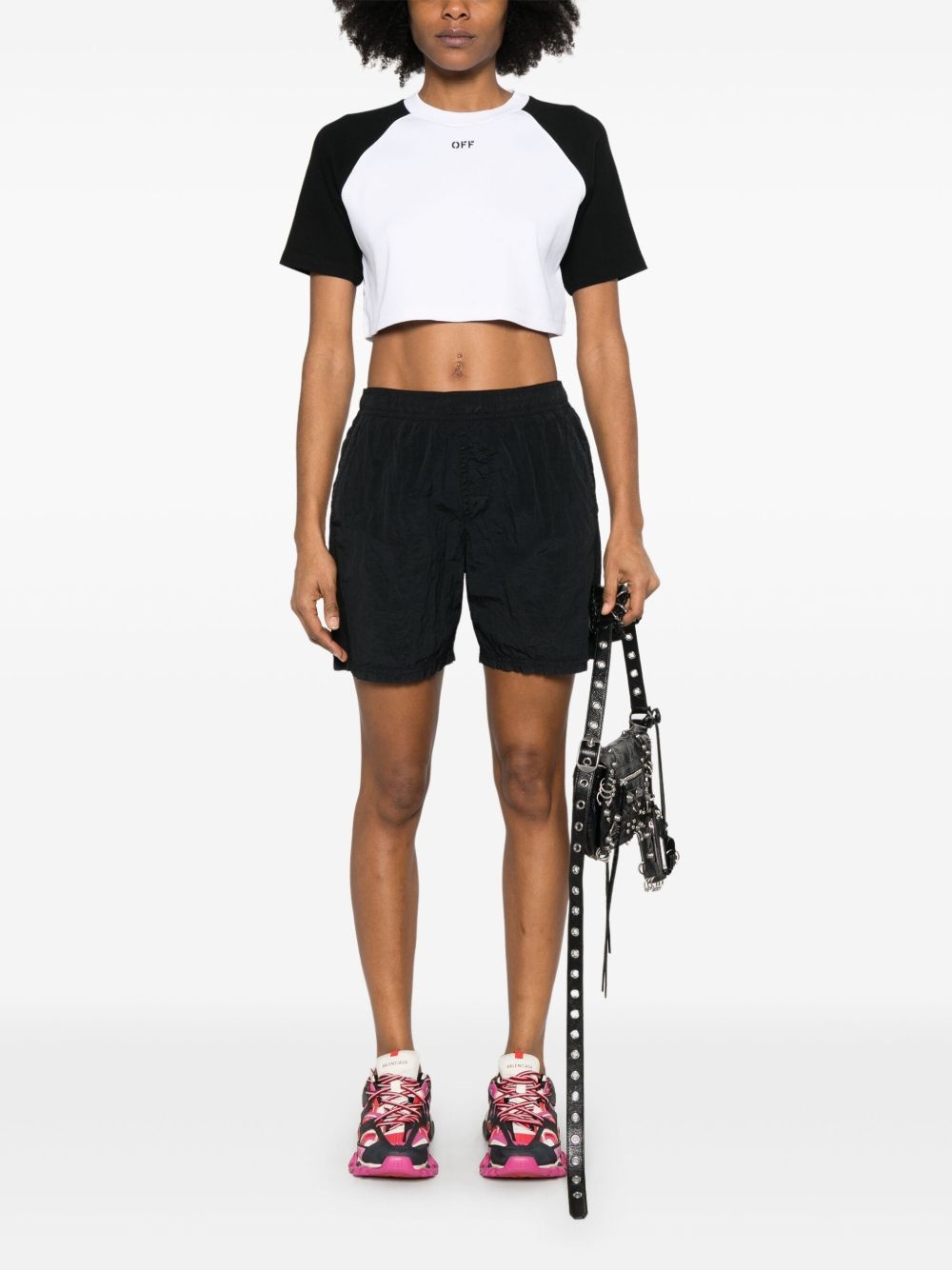 cropped T-shirt - 2