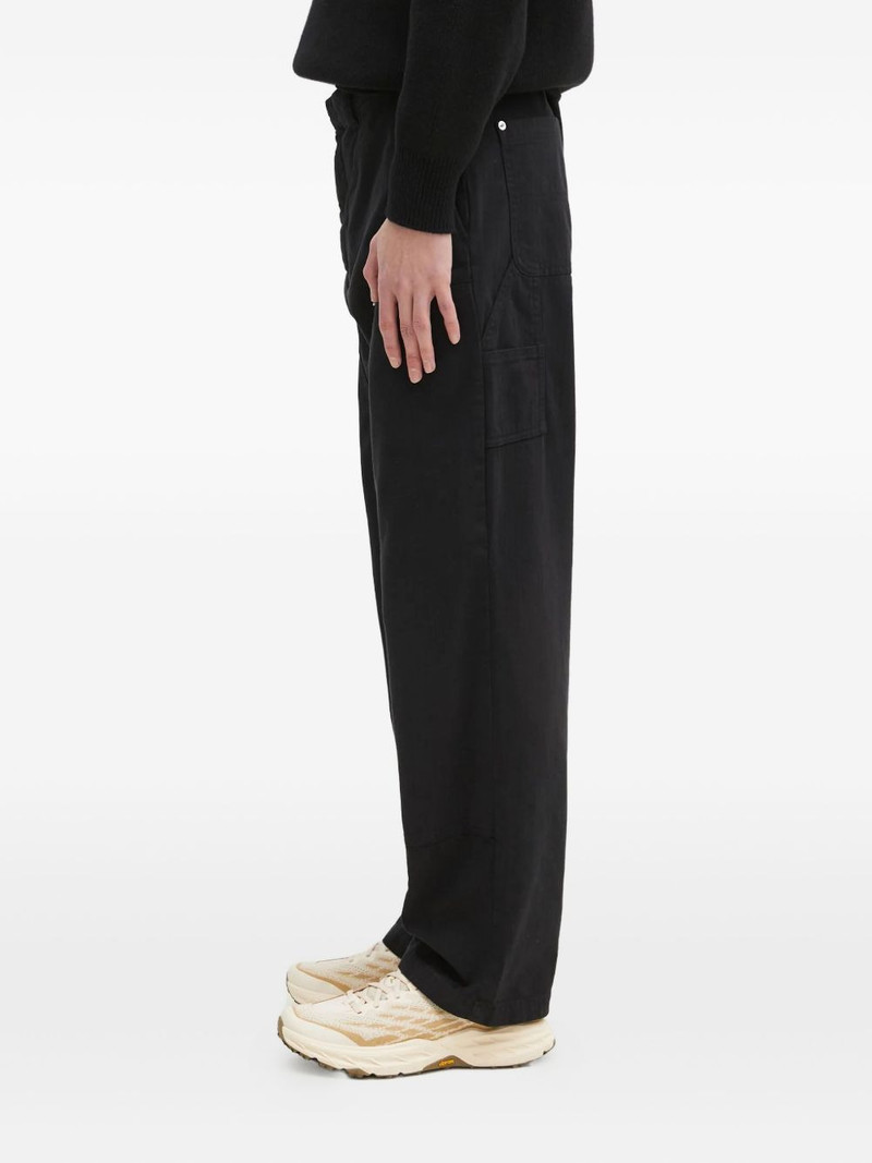 rivet-detail straight trousers 3