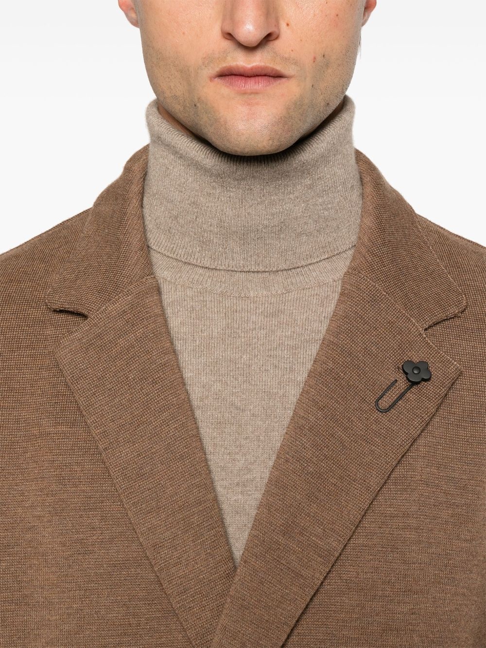 virgin wool blazer - 5