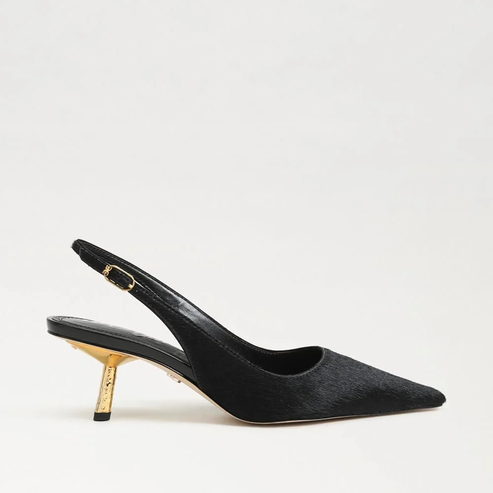 Bianka Gilded Slingback Pump - 1